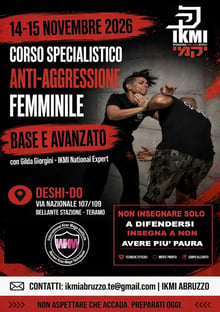 Cours spécialisé anti agression féminine