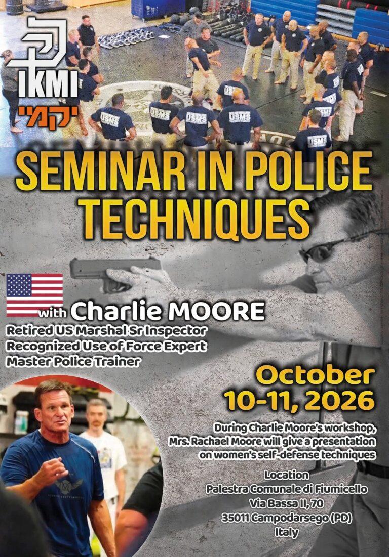 TECHNIQUE POLICE IKMI - CHARLIE MOORE 2026